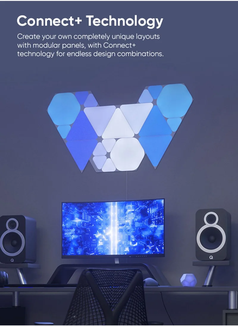 Nanoleaf Nanoleaf Shapes - Hex - White - 9 Pack