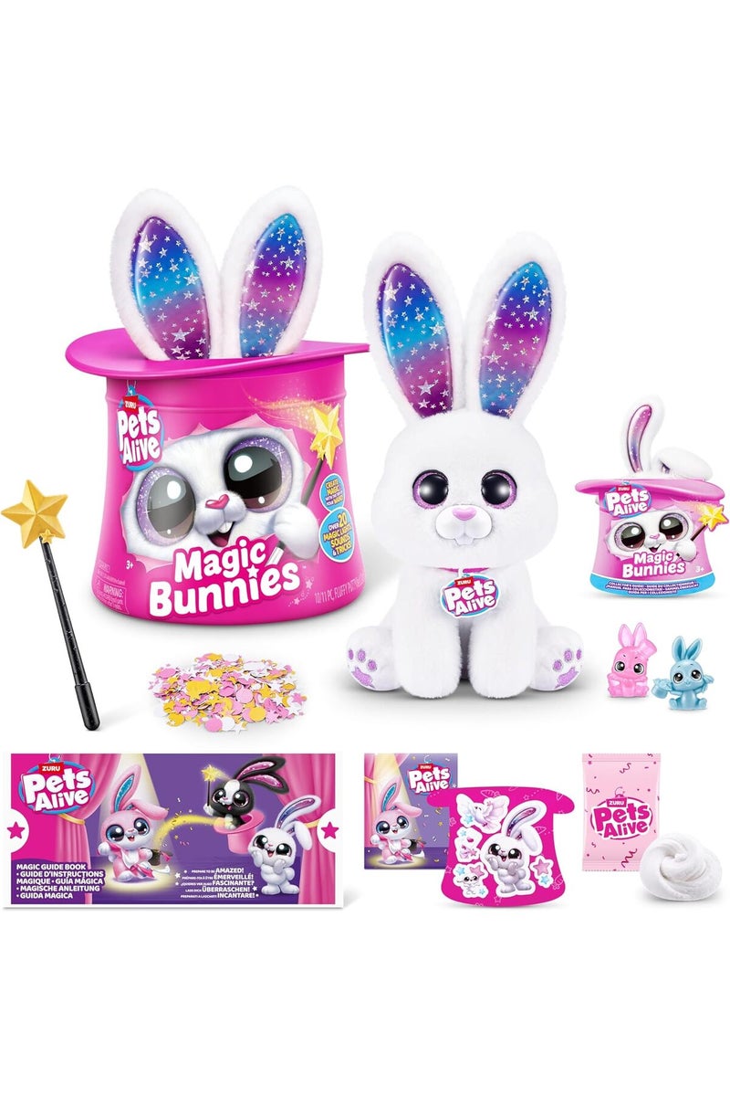 Pets Alive Magic Bunny Surprise Series 1 Robotic Bunny - White Bunny - Image 1