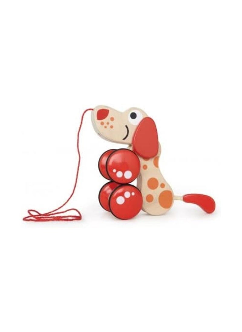 Toys - Kids Walk ALong Puppy Wooden Toy - Image 1