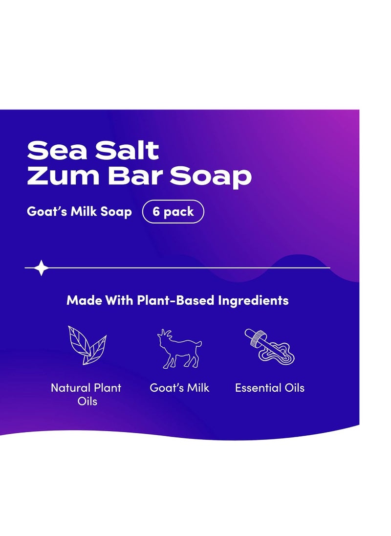 Zum Bar Goat's Milk Soap - Sea Salt - 3 oz (6 Pack) - pzsku/Z846F662DF4C1D68E540CZ/45/_/1724670966/467d38f0-a86f-4d8d-a05e-438e3caeb999