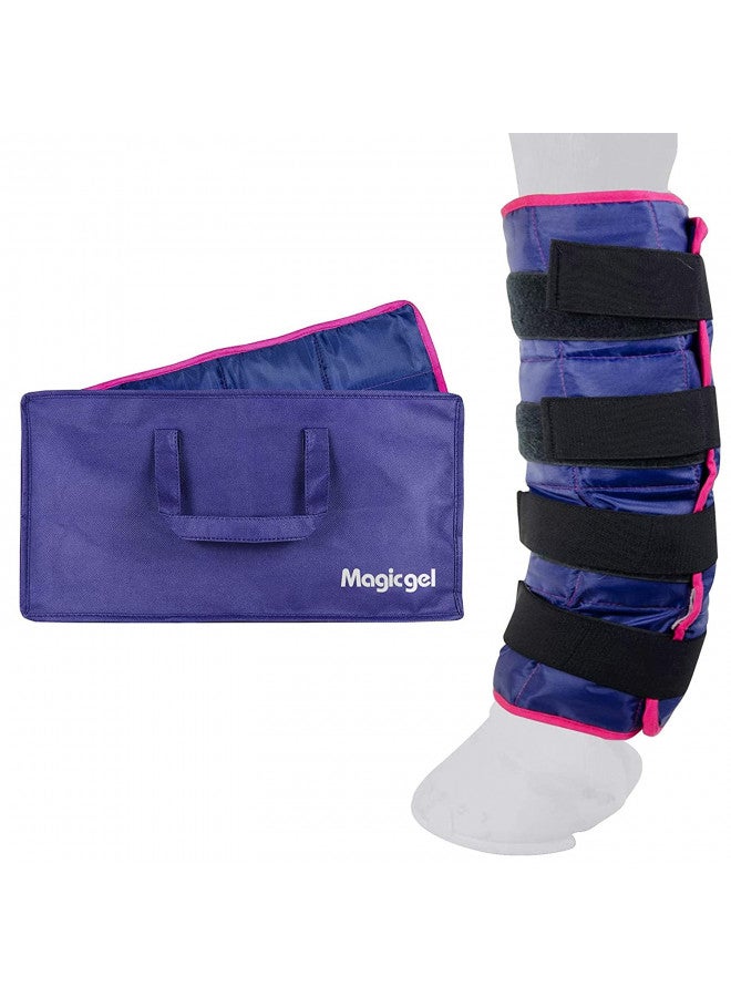 Magic Gel Horse Ice Pack with Carry Case - Cooling Leg Wrap for Hock, Ankle, Knee, Legs, Boots, and Hooves | Single Ice Boot | by Magic Gel  - Image 2