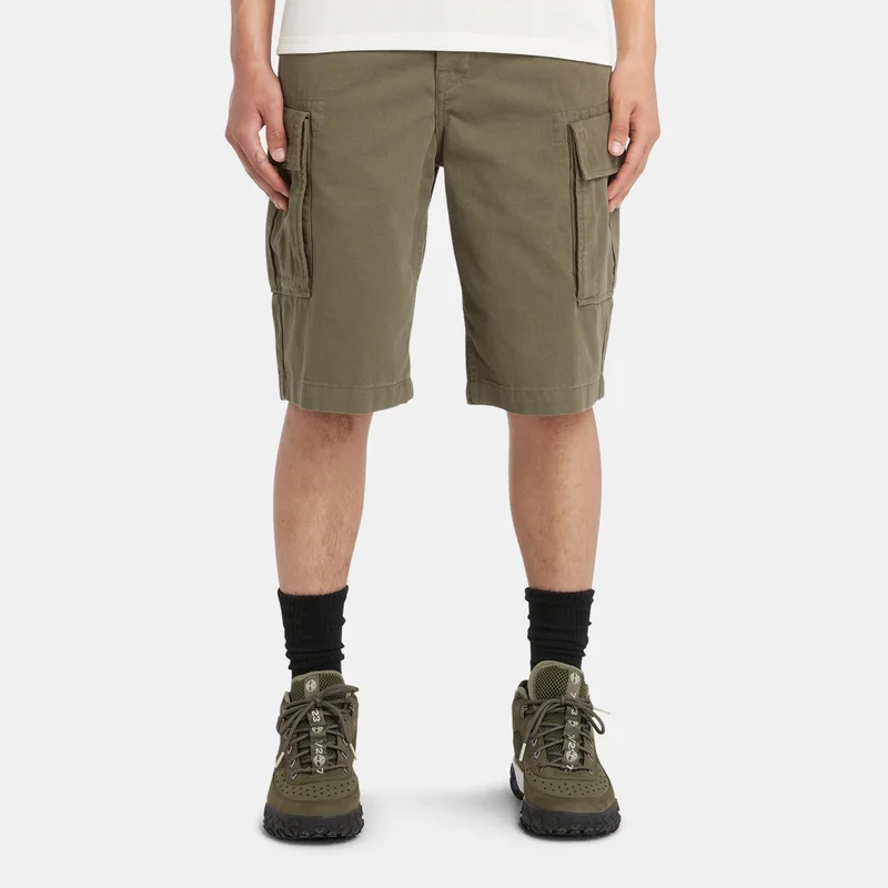 Men's Twill Cargo Shorts