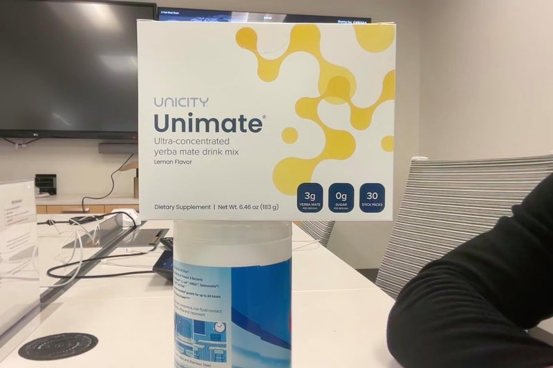 Unicity Unimate Lemon Ginger Ultra-Concentrated Yerba Mate Drink Mix - 30 Stick Packs - Image 3
