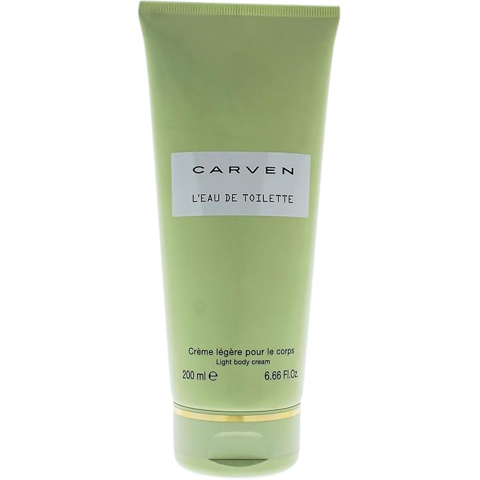 CARVEN Leau De Toilette Light Body Cream for Women 6.66 oz Cream - Image 1