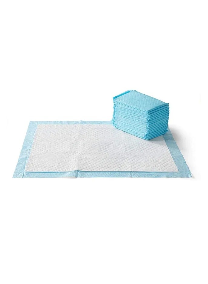 Luvlap Disposable Changing Mats, 50 Counts, Soft Waterproof Mat, Portable Leak Proof Changing Mat, New Mom Leak-Proof Under pad, Mattress Table Protector Pad - Image 3