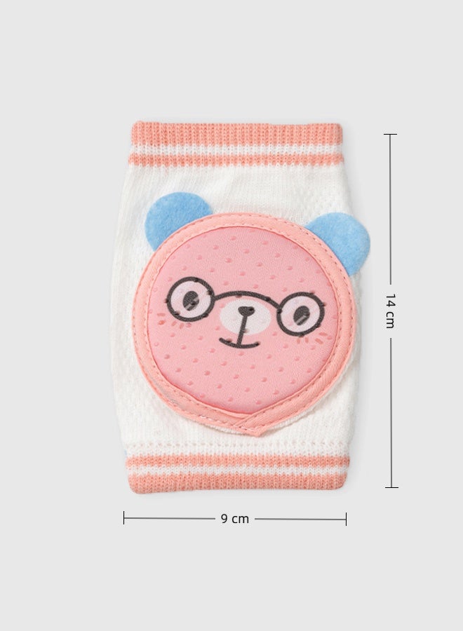 Aissiora Baby anti-slip knee pads (one pair) Baby knee protectors Baby crawling and fall protection knee pads Infant learning to walk protective gear - Image 2