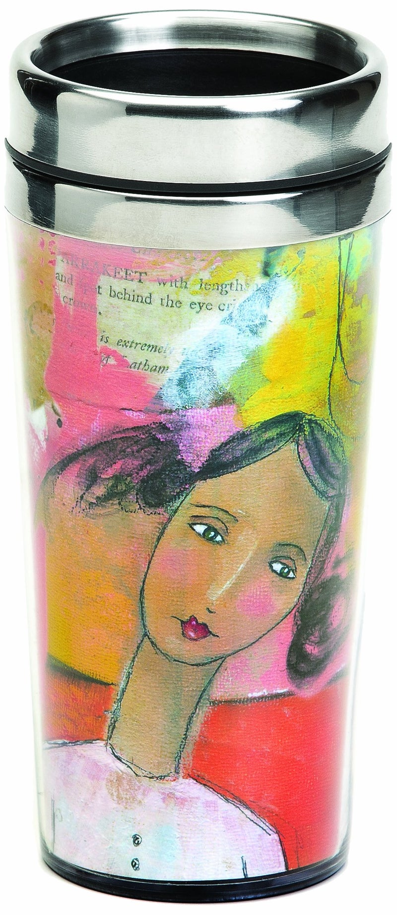 Demdaco Kelly Rae Roberts She Knew Travel Mug