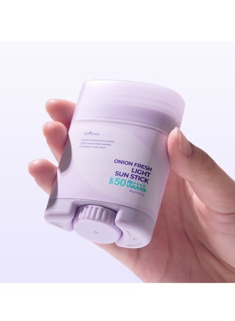 IsNtree Onion Fresh Sunscreen Stick 22g SPF50+PA++++ - Image 5