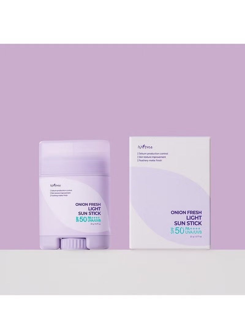 IsNtree Onion Fresh Sunscreen Stick 22g SPF50+PA++++ - Image 4