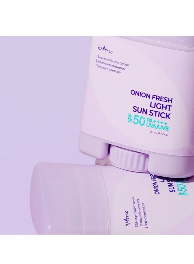 IsNtree Onion Fresh Sunscreen Stick 22g SPF50+PA++++ - Image 2
