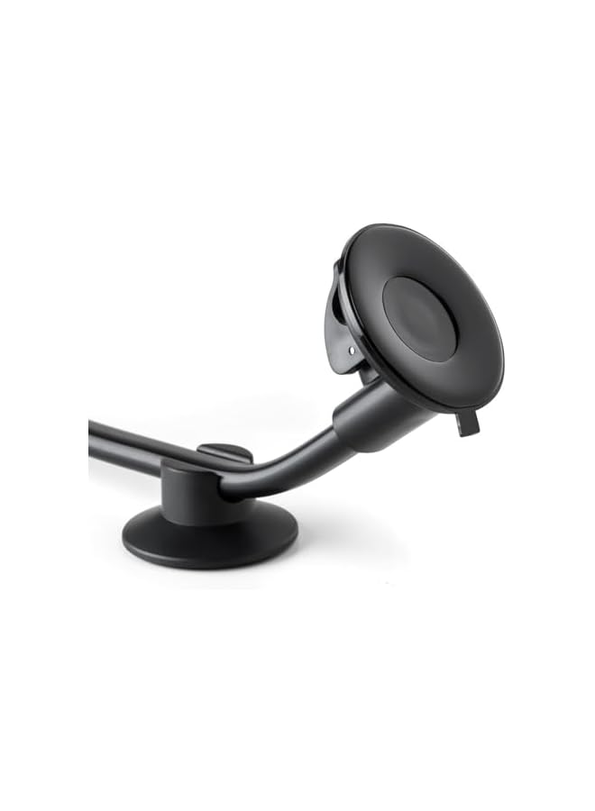 S-TOP Car Tablet Holder Gooseneck Dubal Magnetic and Universal Brackets Mobile Mount Suction Cup Car Phone Holder Flexible Hose Tube 360 Degree Rotation for sizes 3.5" to 11" inch - Image 2