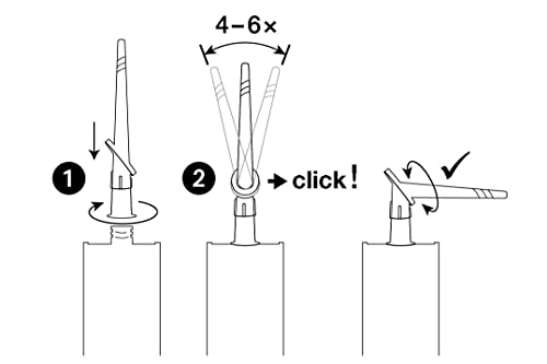 Cramer 40420 Silikondüse Rotating Silicone Nozzle - Image 3
