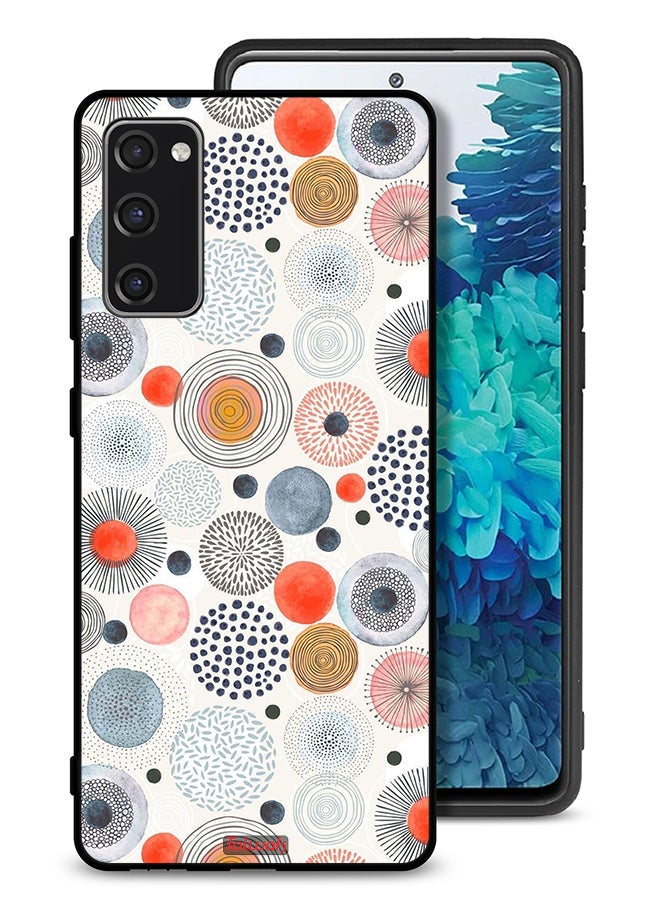 Tolwak Samsung Galaxy S20 FE Protective Case Cover Cotton Flowers Pattern - Image 1