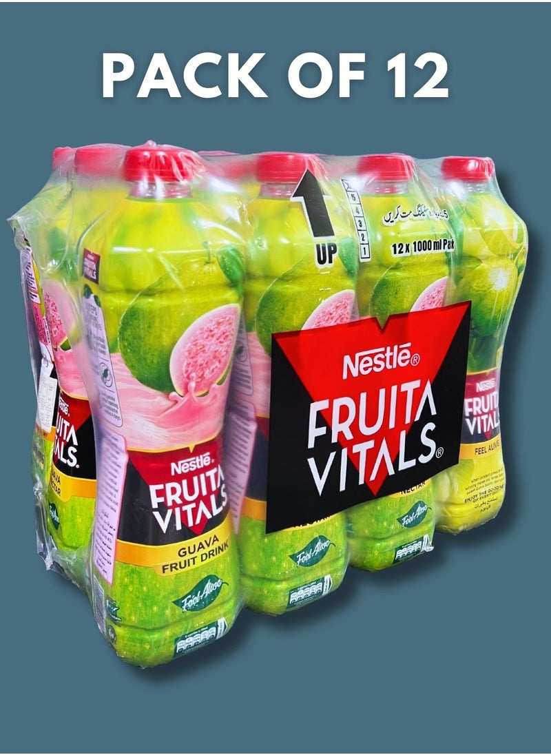 Nestle - Nestle Fruita Vitals Guava Nectar  Pack of 12 - Image 1