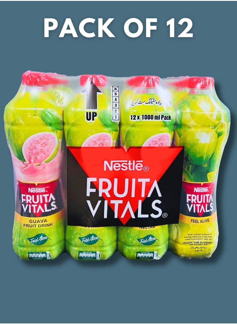 Nestle - Nestle Fruita Vitals Guava Nectar  Pack of 12 - Image 1
