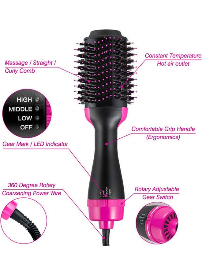 نيبمينينت فرشاة هواء ساخن مزودة بسلك وردي/أسود - Image 4