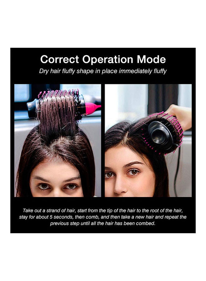 نيبمينينت فرشاة هواء ساخن مزودة بسلك وردي/أسود - Image 5