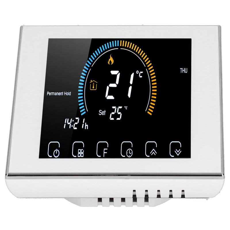 Smart Thermostat BHT 8000GA White LCD Touch Screen Programmable For Home - Image 3