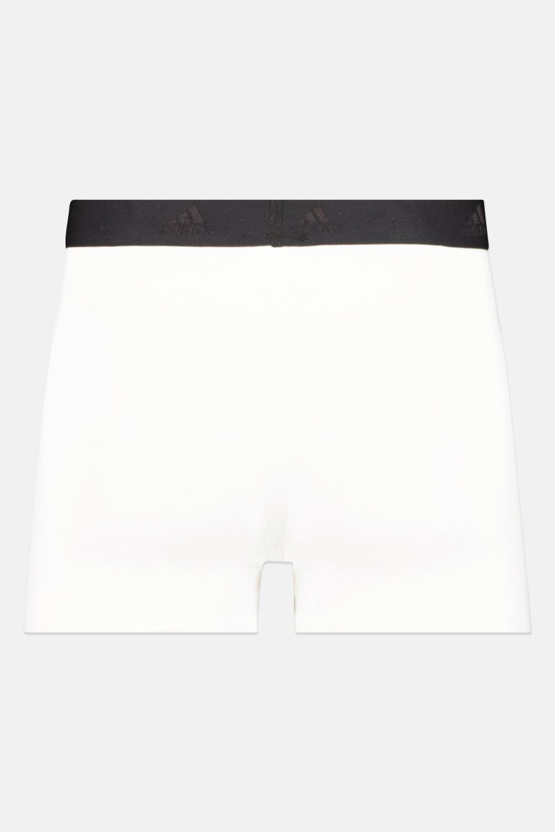 Men 3 Pcs Brand Logo Boxer Brief, Multicolor