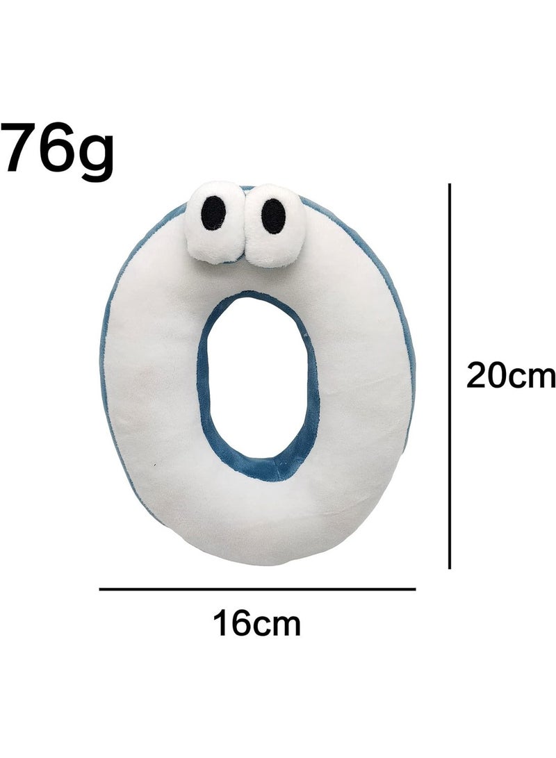 10-piece set of number 0-9 stuffed animal toys that are beautiful and fun  - Image 2