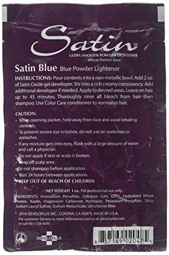 Satin Smooth SATIN Satin Bluebleach Powder Lightener 1 Oz Individual Pack - Image 5