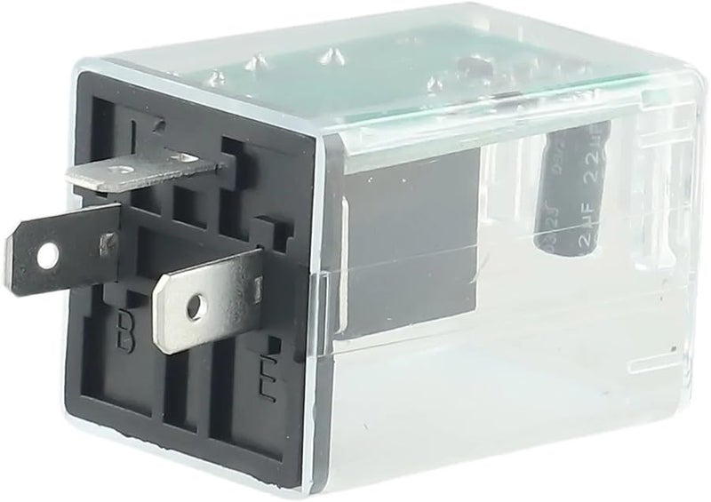 24V 3 Pin Adjustable Flasher Relay For Car Truck Motorcycle Fix Hyper Flash Turn Signal - Image 4