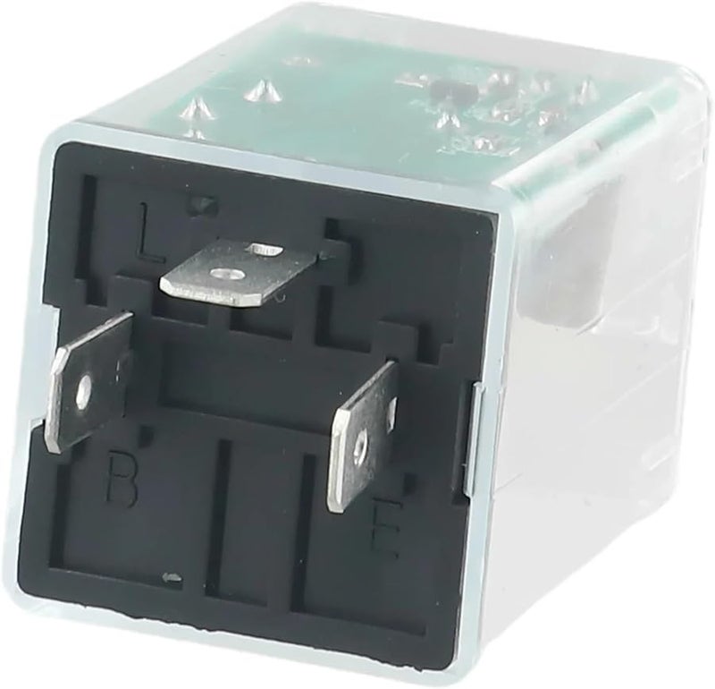 24V 3 Pin Adjustable Flasher Relay For Car Truck Motorcycle Fix Hyper Flash Turn Signal - Image 1