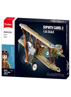 Sluban SLUBAN-MODELBRICKS  1/35 SOPWITH CAMEL S 293PCS  - Image 1