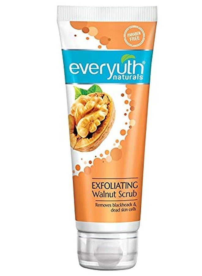 Everyuth Naturals Exfoliating Walnut Scrub Paraben Free Removes Blackheads And Dead Skin Cell 200 Gm, Pack Of 1 - Image 1