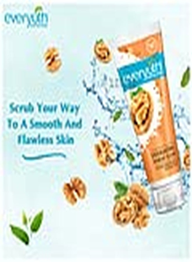 Everyuth Naturals Exfoliating Walnut Scrub Paraben Free Removes Blackheads And Dead Skin Cell 200 Gm, Pack Of 1 - Image 3