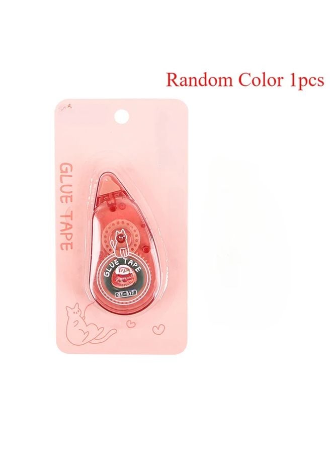 Double Sided Tape Roller 26.25 Ft Strong Adhesive Random Color For Scrapbooking Crafts - Image 1