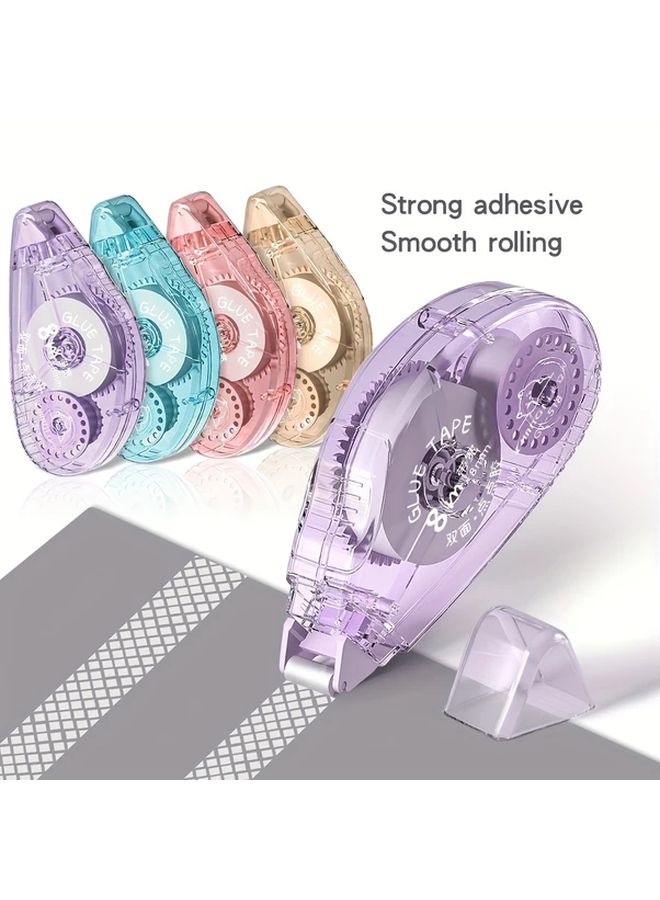 Double Sided Tape Roller 26.25 Ft Strong Adhesive Random Color For Scrapbooking Crafts - Image 2