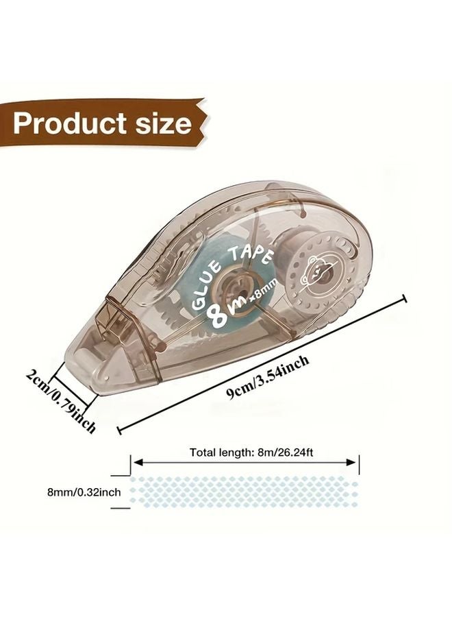 Double Sided Tape Roller 26.25 Ft Strong Adhesive Random Color For Scrapbooking Crafts - Image 3