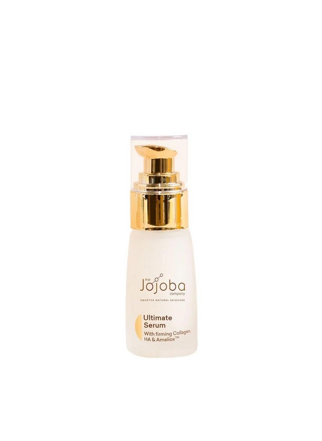 the jojoba company - 30Ml Ultimate Serum Antiaging Reduces Appearance Of Wrinkles Crow’S Feet Frown Lines & Fine Lines Increases Skin Firmness Hydrates & Tightens Clinically Proven Results - Image 1