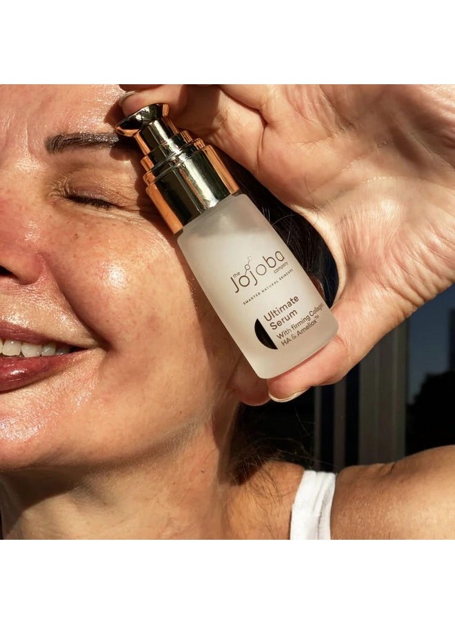 the jojoba company - 30Ml Ultimate Serum Antiaging Reduces Appearance Of Wrinkles Crow’S Feet Frown Lines & Fine Lines Increases Skin Firmness Hydrates & Tightens Clinically Proven Results - Image 1