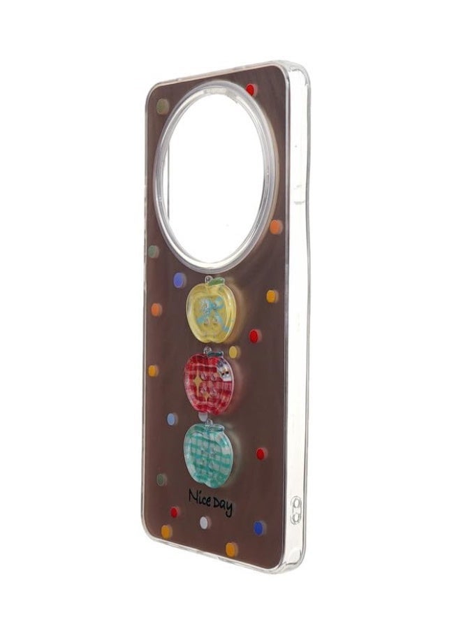 Plastic Back Cover For Oppo Reno 12F, Multi Color - Image 2