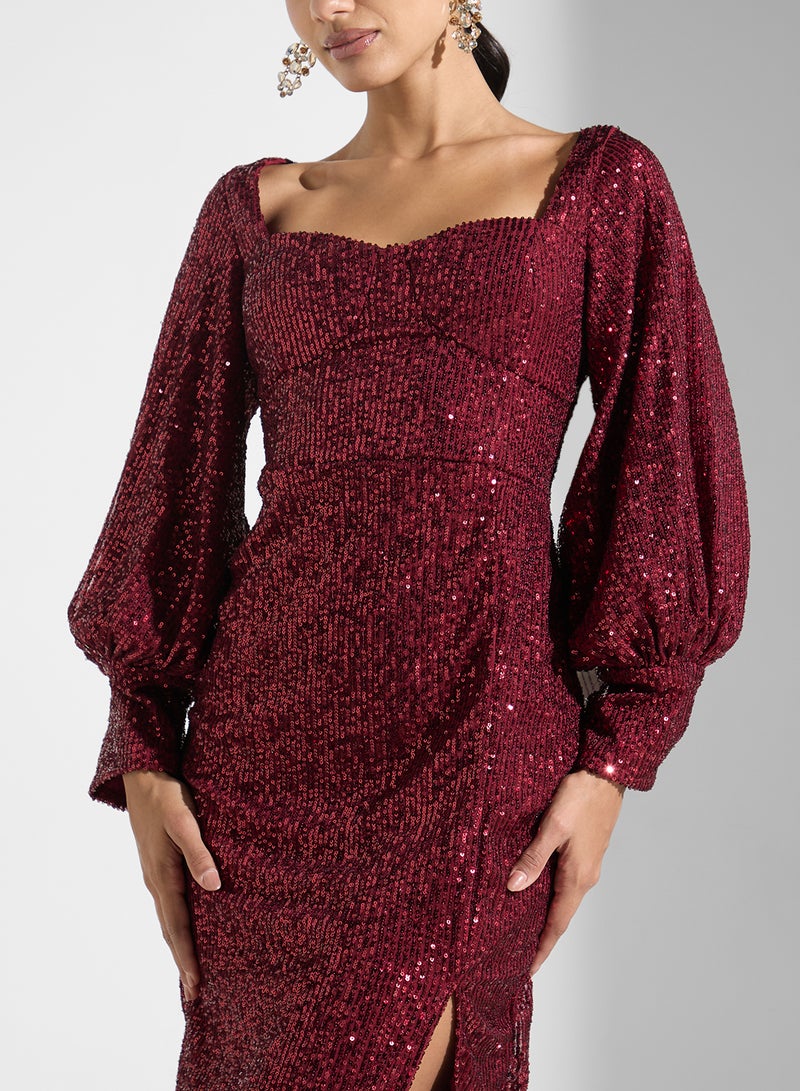 Ella Limited Edition Sequin Sweetheart Dress - Image 3