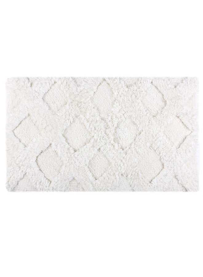 Amarelle Elegant Orchid Hotel Bathroom Mat, Ultra-soft Non-slip Floor Towel Mat26 Beige (50*80cm) - Image 1