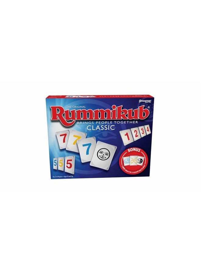 Pressman Rummikub with Bonus Jokers Game, Classic, - Image 1