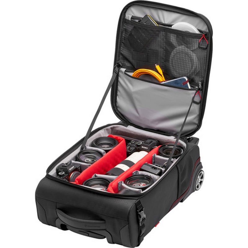 Manfrotto Pro Light Reloader Air-50 Carry-On Camera Roller Bag (Black) - Image 3