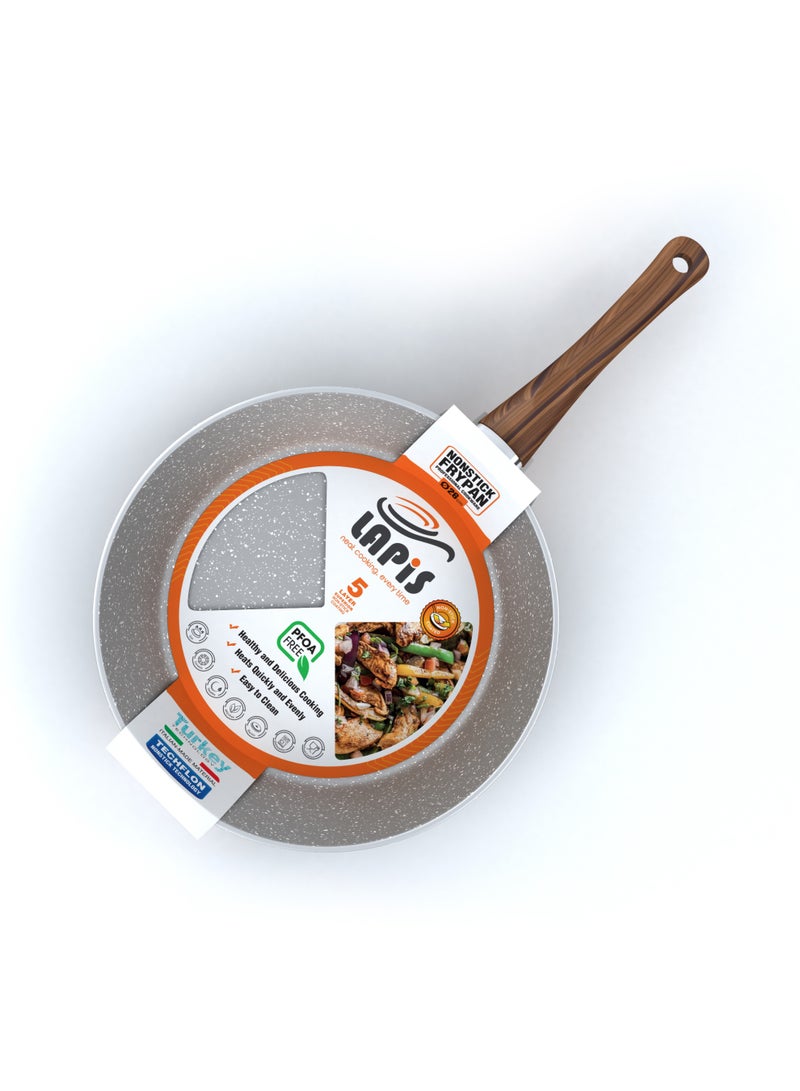 LAPIS Granite Frying Pan Size 26 cm Grey - Image 3