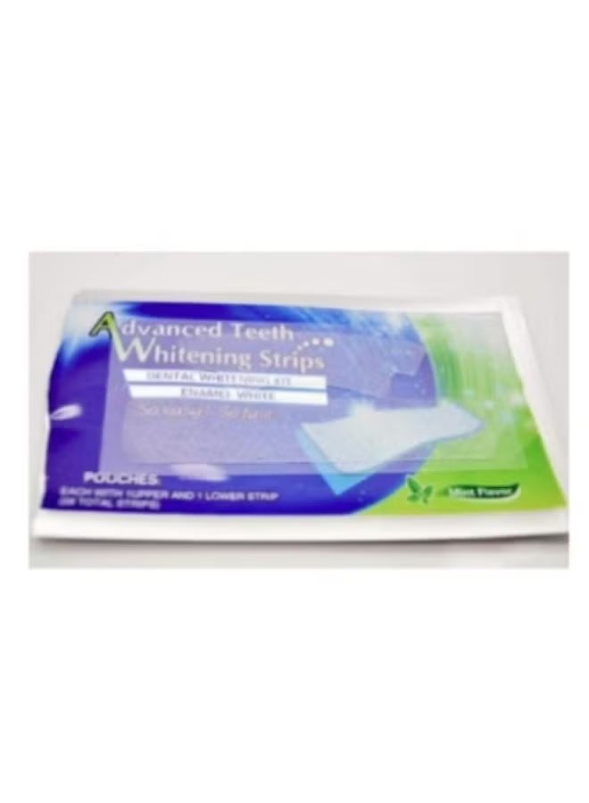 RAKO Two pieces of 7 coated teeth whitening strips with an advanced formula - Image 4