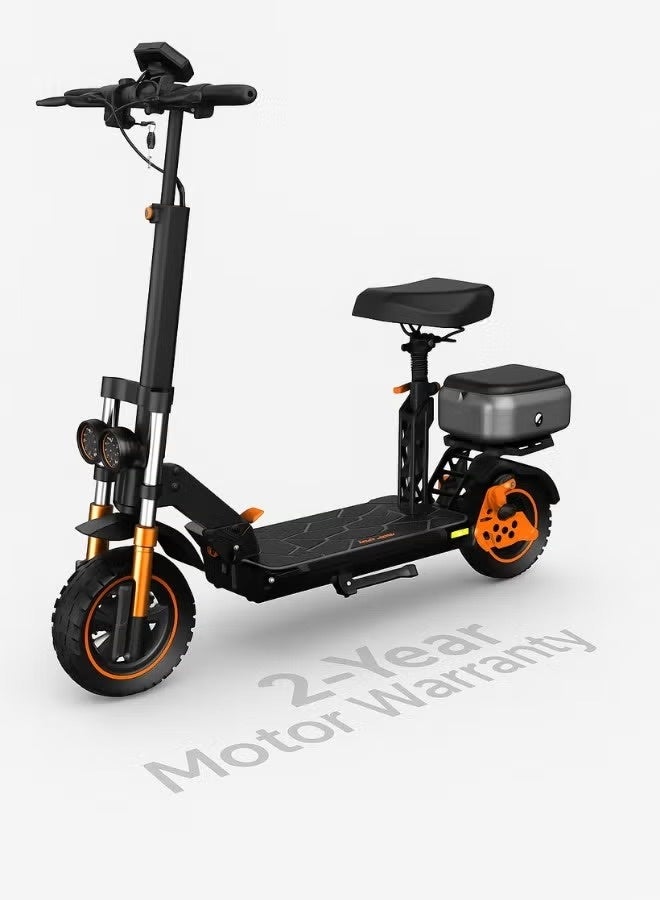 Electric scooter | Electric scooter for adults | Electric scooter with seat | Electric scooter with bag | Two-seater electric scooter | Electric scooter with seat | Monster scooter | M5 Pro scooter - Image 1