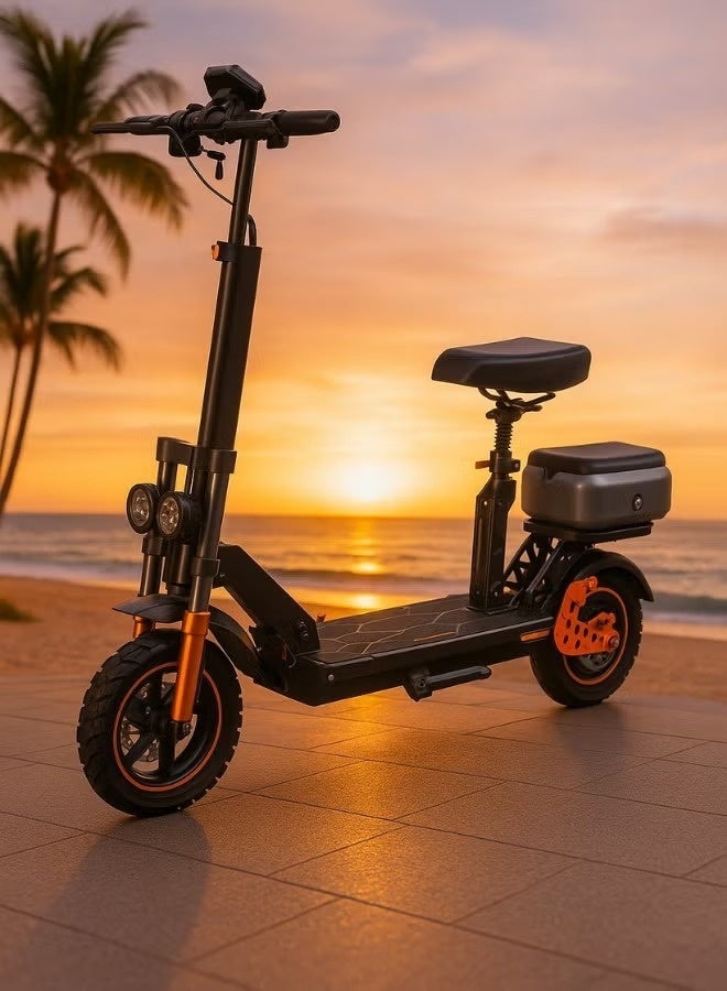 Electric scooter | Electric scooter for adults | Electric scooter with seat | Electric scooter with bag | Electric scooter with seat | Monster scooter | M5 Pro scooter - Image 1