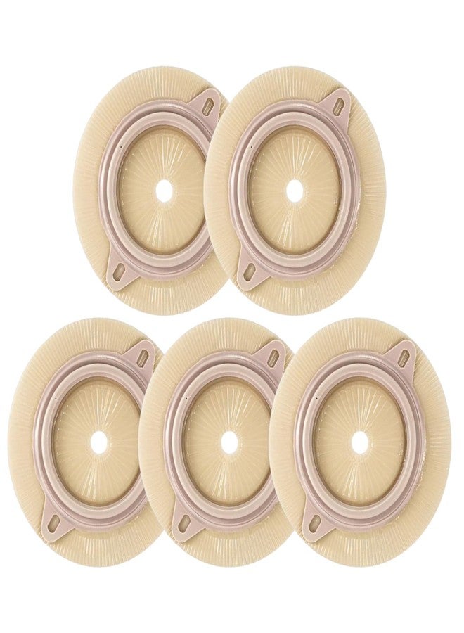 MED BP 250 - 1972 50 mm Flat Ostomy Adhesive Base Plate (5-Pack) with Skin-Safe Seal