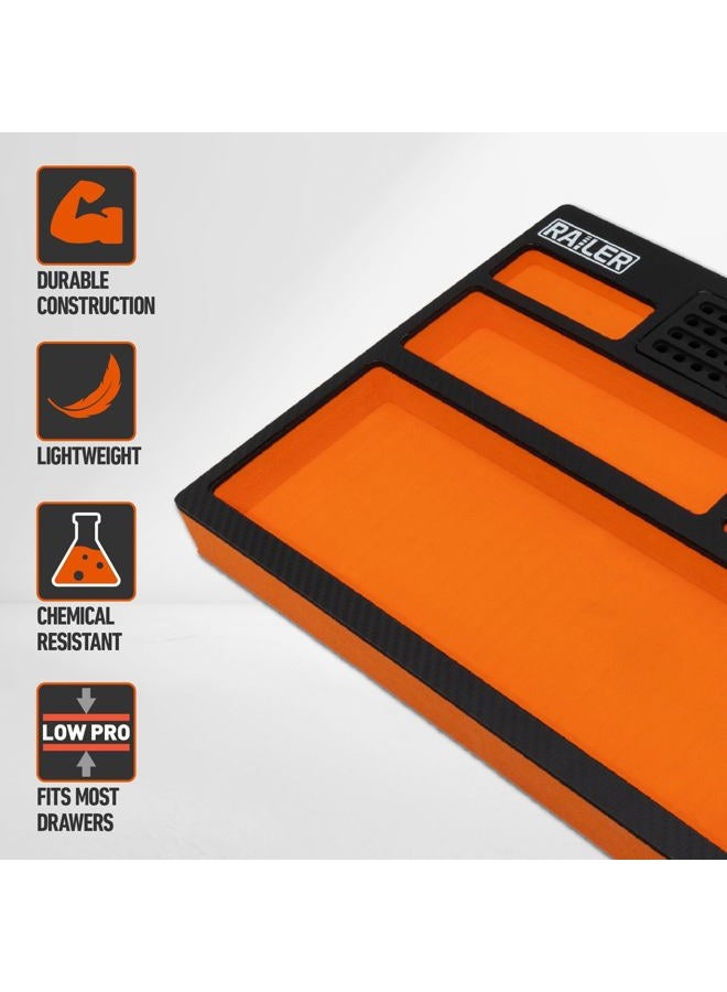 Railer EVA Foam Tool Tray – Premium Tool Box Accessories & Storage Organizer with a Built-In Bit & Socket Organizer for Your Tool Drawer - Image 5