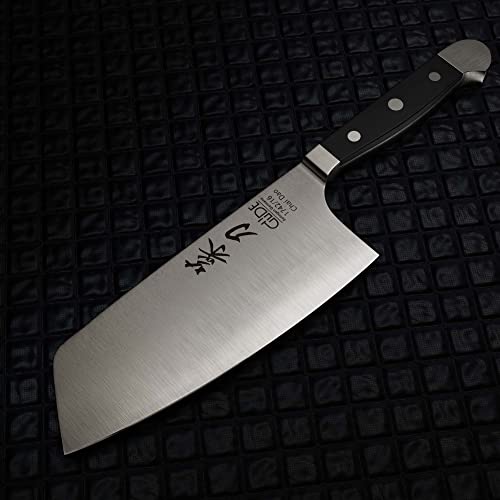Güde Alpha Series - 6 1/4" Chai Dao Chinese Chef's Knife - Ice Hardened Steel - Hand Forged/Sharpened - Made in Solingen, Germany Since 1910 - Image 5