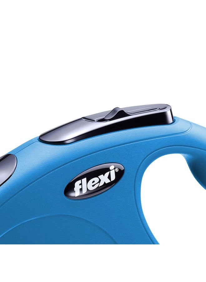 Flexi New Classic Retractable Dog Leash (Cord), 26 ft, Small, Blue - Image 2