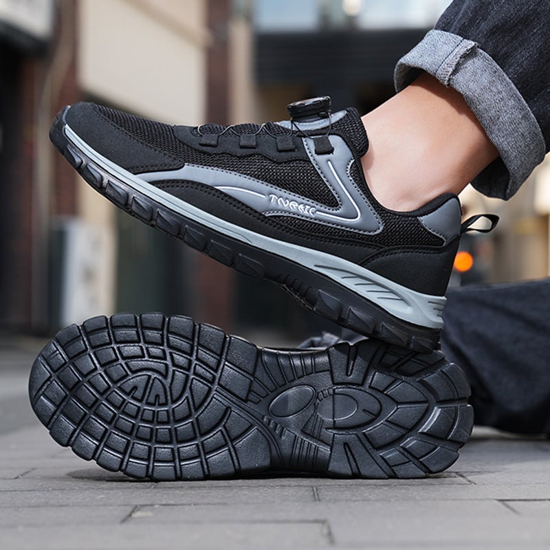 New Mesh Shoes For The Elderly Men And Women Walking Shoes Parents Travel Shoes Comfortable Non-Slip Sports Casual Shoes Four Seasons Can Wear - Image 5
