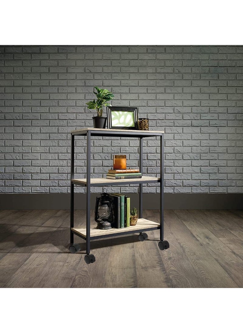 STAR WORK STAR WORK 3 Shelves Heavy Duty Rack with Wheels Rack for Laundry Bathroom Kitchen Storage Cart 24 x 135 x 36 inches LxWxH3 SHELF  - Image 2